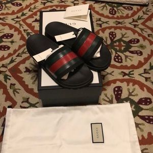 Gucci Web Slide Sandal